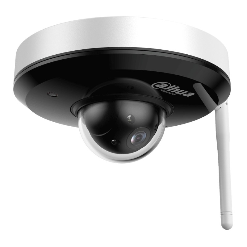 Dahua IP-WLAN-PTZ-Dome-Kamera, 4 MP, 2,8 - 12 mm, IR 20 m, IP66, weiss - DH-SD1A404DB-GNY-W - 1