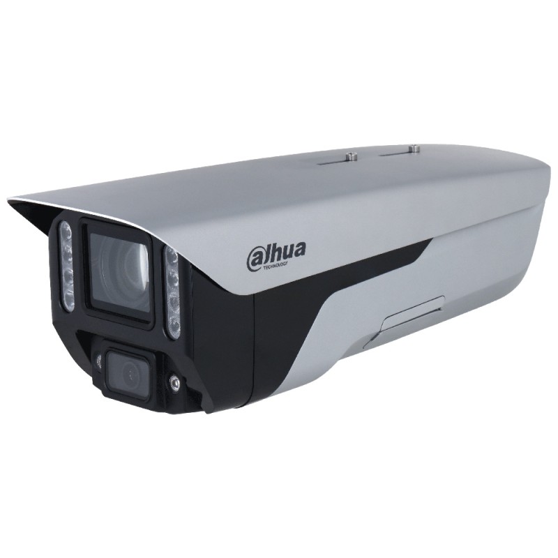 Dahua IP-Dual-Sight-Bullet-Kamera, 8/4 MP, 20 - 80/8 - 32 mm, IR 80/120 m, IP67, grau - DH-IPC-MFW7849YP-Z-2080-T44-0832 - 1