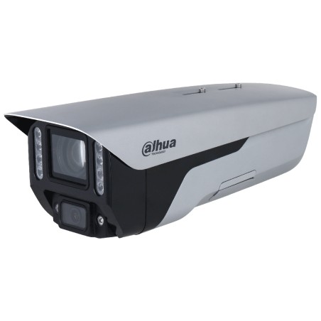Dahua IP-Dual-Sight-Bullet-Kamera, 8/4 MP, 20 - 80/8 - 32 mm, IR 80/120 m, IP67, grau - DH-IPC-MFW7849YP-Z-2080-T44-0832 - 1