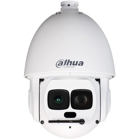 Dahua IP-PTZ-Dome-Kamera, 2 MP, 3,95 - 177,7 mm, IR 550 m, IP67, weiss - DH-SD6AL245GB-HNV - 1