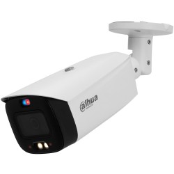 Dahua IP bullet camera, 8 MP, 2.8 mm, IR 30 m, IP67, white - DH-IPC-HFW3849T1P-AS-PV-0280B-S5 - 1