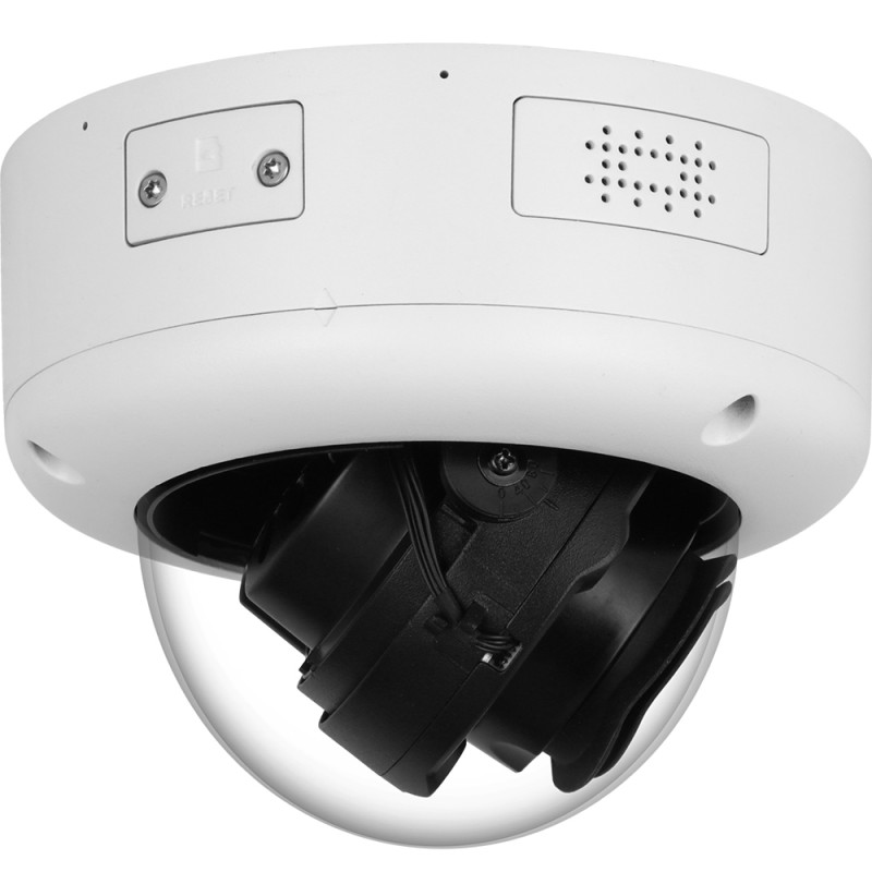 Dahua IP-Dome-Kamera, 8MP, 2,7 - 12 mm, IR 40 m, IP67, IK10, weiss - DH-IPC-HDBW7842E1P-Z-2712F-DC12AC24V-ATC-X - 1