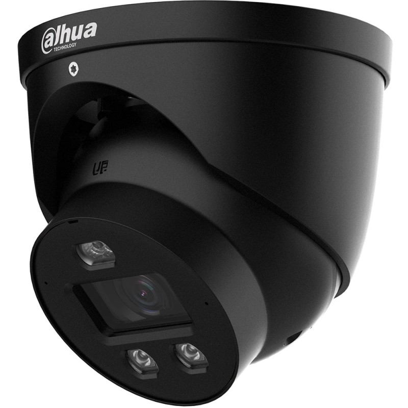 Dahua IP eyeball camera, 4MP, 2.8 mm, IR 30 m, IP67, black - DH-IPC-HDW3449HP-AS-PV-0280B-PRO-B - 1