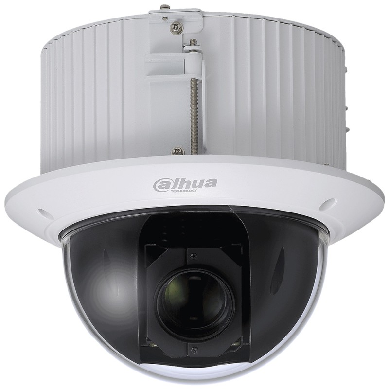 Dahua IP PTZ dome camera, 4MP, 4.8-154mm, IK10, white, flush-mounted - DH-SD52C432GB-HNR - 1