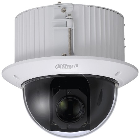 Dahua IP PTZ dome camera, 4MP, 4.8-154mm, IK10, white, flush-mounted - DH-SD52C432GB-HNR - 1