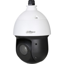 Dahua IP-PTZ-Dome-Kamera, 8 MP, 5 - 125 mm, IR 100 m, IP66, weiss - DH-SD49825GB-HNR - 1