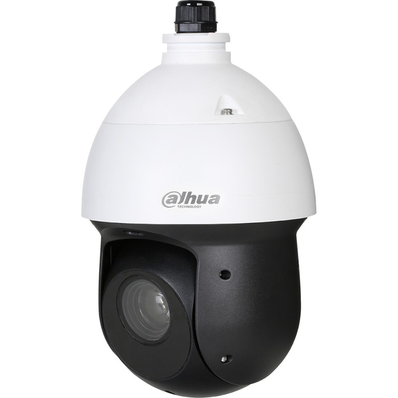 Dahua IP-PTZ-Dome-Kamera, 8 MP, 5 - 125 mm, IR 100 m, IP66, weiss - DH-SD49825GB-HNR - 1