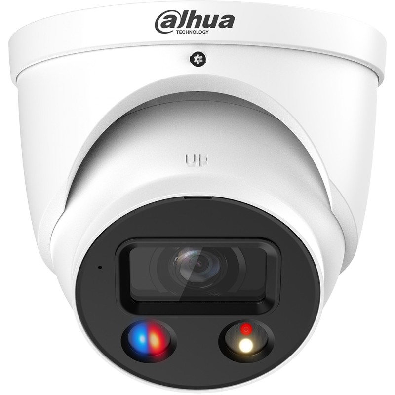Dahua IP Eyeball Camera, 5 MP, 2.8 mm, IR 30 m, IP67, white - DH-IPC-HDW3549HP-AS-PV-0280B-S5 - 2