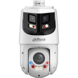 Dahua IP-PTZ-Dome-Kamera, 8/4MP, 2,8/5 -125 mm, IR 100m, IP66, weiss - DH-SDT4E425-8P-GB-APV1-0280-S2 - 1