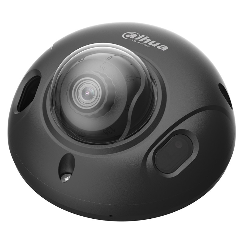 Dahua IP dome camera, 5MP, 6mm, IR 30m, IP67, IK10, black - DH-IPC-HDBW3541FP-AS-0600B-S2-B - 2