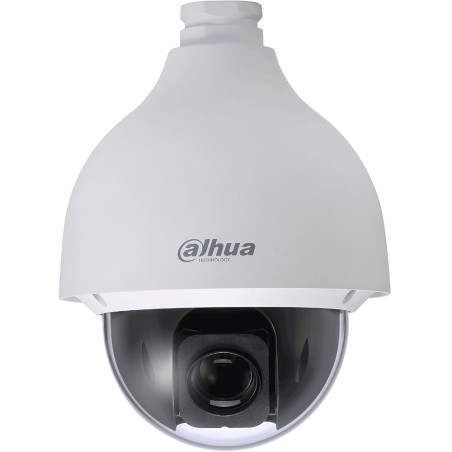 Dahua IP PTZ dome camera, 4MP, 4.8 - 154mm, IP67, IK10, white - DH-SD50432GB-HNR - 1
