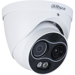 Dahua IP-Thermal-Eyeball-Kamera, 4MP, 2/2 mm, IR 30m, IP67, weiss - DHI-TPC-DF1241-TB2F2-DW-S8 - 1