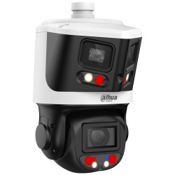 Dahua IP-PTZ-Dome-Kamera, 8/4MP, 2,8/4-40mm, IR 30/70m, IP66, weiss - DH-SDT3E410-8P-MB-A-PV1-0280 - 1
