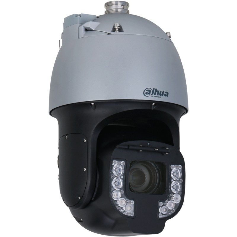 Dahua IP-PTZ-Dome-Kamera, 8 MP, 6,25 - 300 mm, IR 250 m, IP67, grau, schwarz - DH-SD8C848PA-HNF - 1