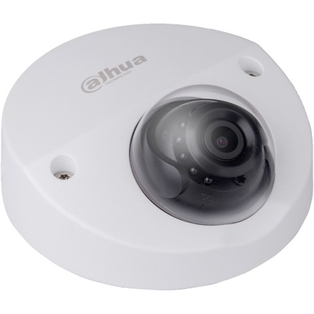 Dahua IP dome camera, 2 MP, 2.8 mm, IR 23 m, IP67, IK10, white - DH-IPC-HDBW3231FP-M12-0280B - 1