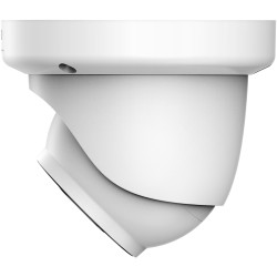 Dahua IP eyeball camera, 8 MP, 2.8 mm, IR 30 m, IP67, white - DH-IPC-HDW3849QMP-S-IL-0280B - 1
