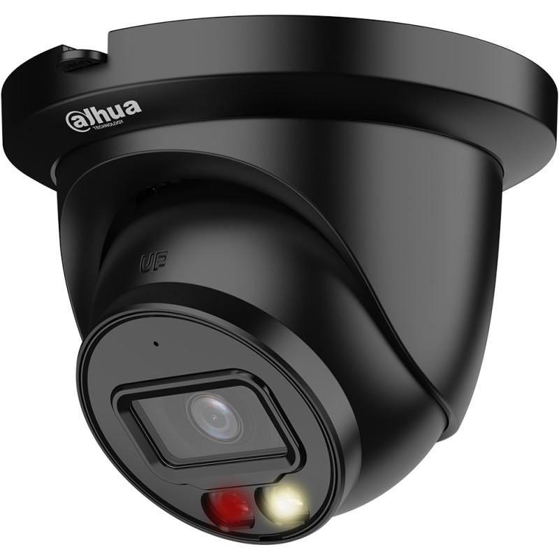 Dahua IP Eyeball Camera, 8 MP, 2.8 mm, IR 30 m, IP67, black - DH-IPC-HDW2849TMP-S-IL-0280B-B - 1