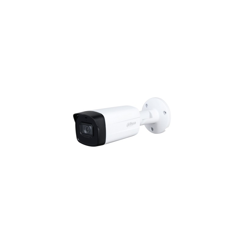 Dahua HD-CVI bullet camera, 2MP, 2.8mm, IR 40m, IP67, white - DH-HAC-HFW1200THP-I4-A-0280B-S6 - 1