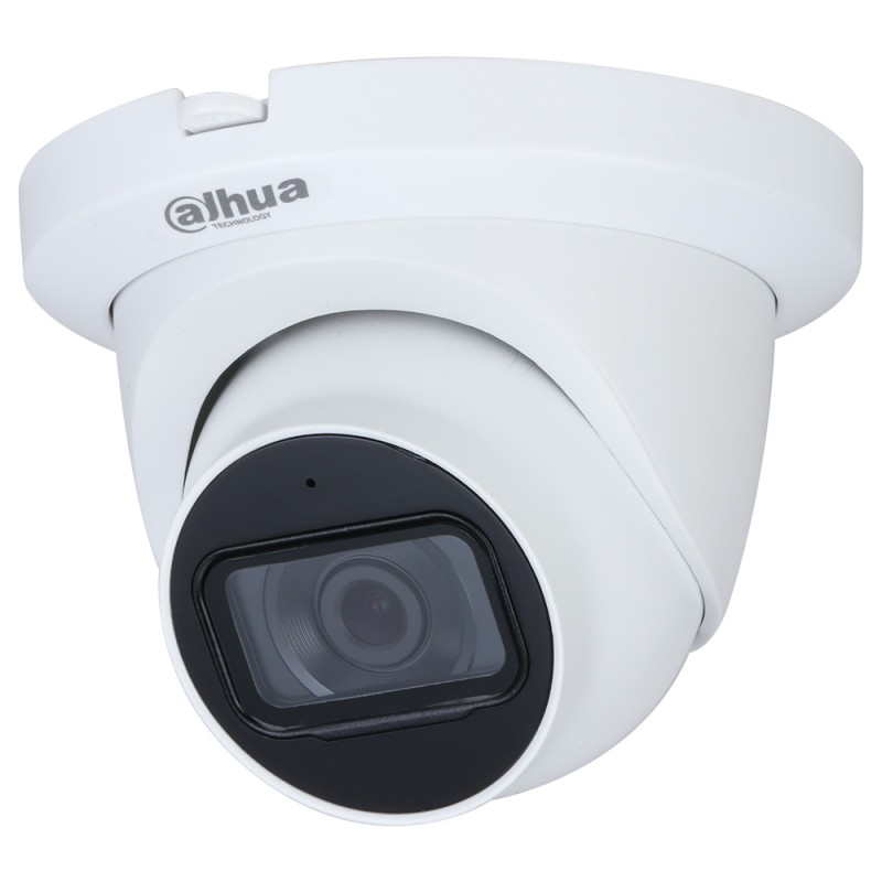 Dahua HD-CVI eyeball camera, 5 MP, 2.8 mm, IR 60 m, IP67, white - DH-HAC-HDW2501TMQP-A-0280B-S2 - 1
