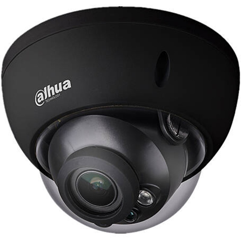 Dahua HD-CVI dome camera, 5MP, 2.7 - 13.5mm, IR 30m, IP67, IK10, black - DH-HAC-HDBW2501RP-Z-27135-S2-B - 1
