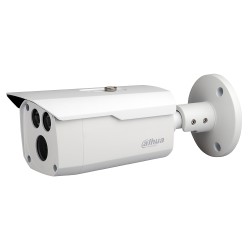 Dahua HD-CVI bullet camera, 2MP, 3.6mm, IR 80m, IP67, white - DH-HAC-HFW1200DP-0360B-S6 - 1
