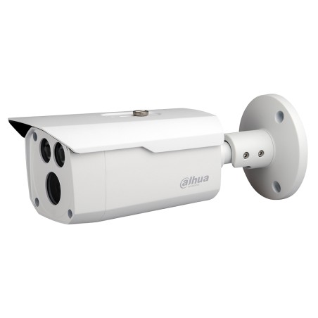 Dahua HD-CVI bullet camera, 2MP, 3.6mm, IR 80m, IP67, white - DH-HAC-HFW1200DP-0360B-S6 - 1