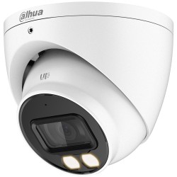 Dahua HD-CVI eyeball camera, 5 MP, 2.8 mm, IR 40 m, IP67, white - DH-HAC-HDW1509TP-IL-A-0280B-S2 - 1