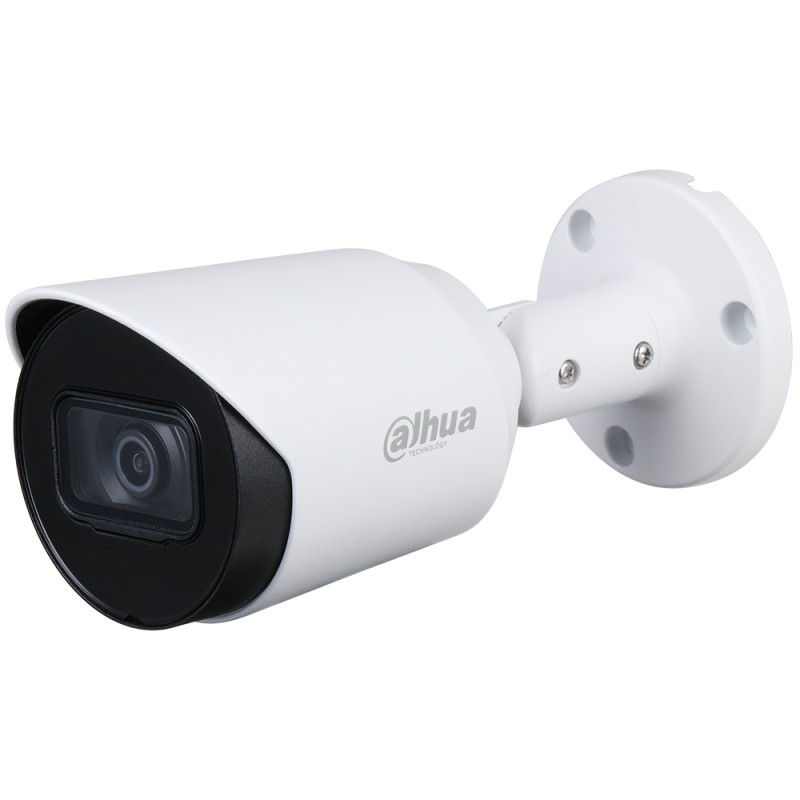 Dahua HD-CVI bullet camera, 5MP, 2.8mm, IR 30m, IP67, white - DH-HAC-HFW1500TP-0280B-S2 - 1
