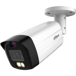 Dahua HD-CVI bullet camera, 5 MP, 3.6 mm, IR 40 m, IP67, white - DH-HAC-ME1509THP-A-PV-0360B-S2 - 1