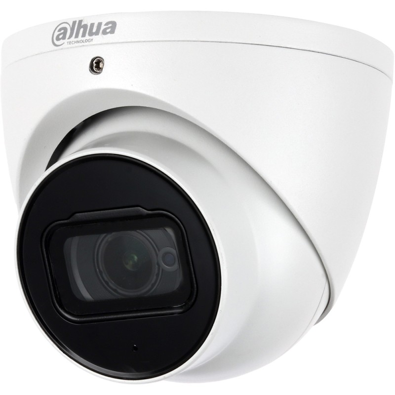 Dahua HD-CVI eyeball camera, 8 MP, 2.8 mm, IR 60 m, IP67, white - DH-HAC-HDW2802TP-A-0280B-S2-DIP - 1