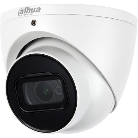 Dahua HD-CVI eyeball camera, 8 MP, 2.8 mm, IR 60 m, IP67, white - DH-HAC-HDW2802TP-A-0280B-S2-DIP - 1