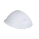 Sunshade Housing - For Dome Cameras - Suitable for Outdoor Use - Aluminum and SGCC - White Color - PFA773 - 2