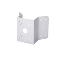 Corner support - Opening angle 90º - Suitable for outdoor use - Galvanized steel - White color - Cable pin - PFA151 - 2