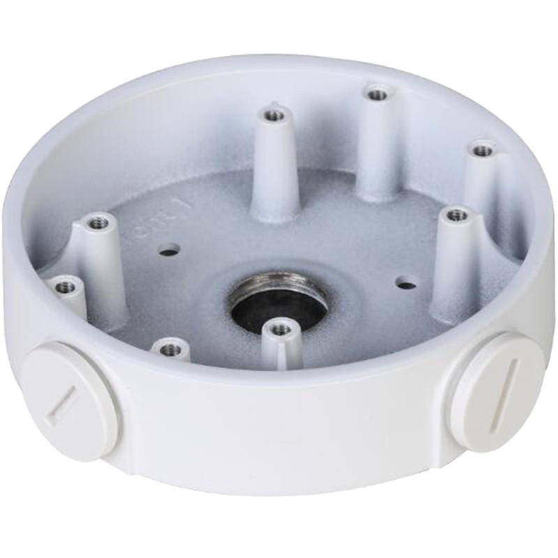 Junction box - For dome cameras - Suitable for outdoor use - Ceiling or wall installation - Cable pin - White color - PFA139 - 2