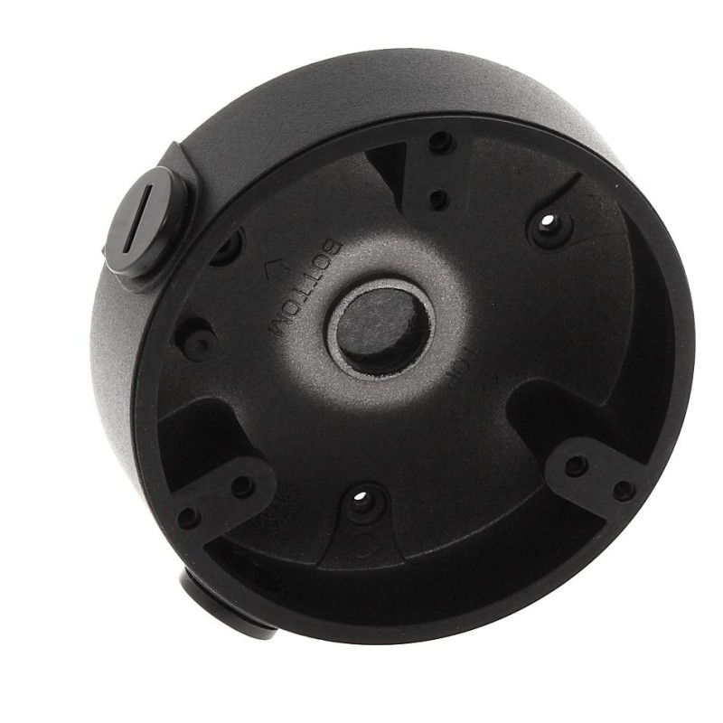 Junction box - For dome cameras - Suitable for outdoor use - Ceiling or wall installation - Cable pin - Color: black - PFA137-B 