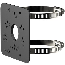 Dahua Masthalterung, ALU, schwarz, zu verwenden mit Wandhalterung - PFA152-E-B - 1