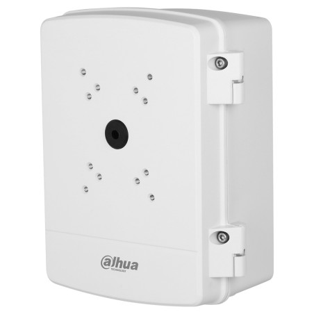 Dahua Korrosionsschutz-Power-Box, ALU, weiss, IP66, Eck, Mast, Wand - PFA6400SA - 1