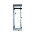 Dahua surface-mounted mounting box, metal, silver - VTOB110 - 1