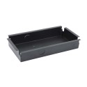Dahua flush-mounted mounting box, for 3 modules, metal, anthracite - VTOB112 - 1