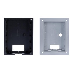 Dahua flush-mounted mounting box, for 1 module, metal, gray - VTM114 - 1