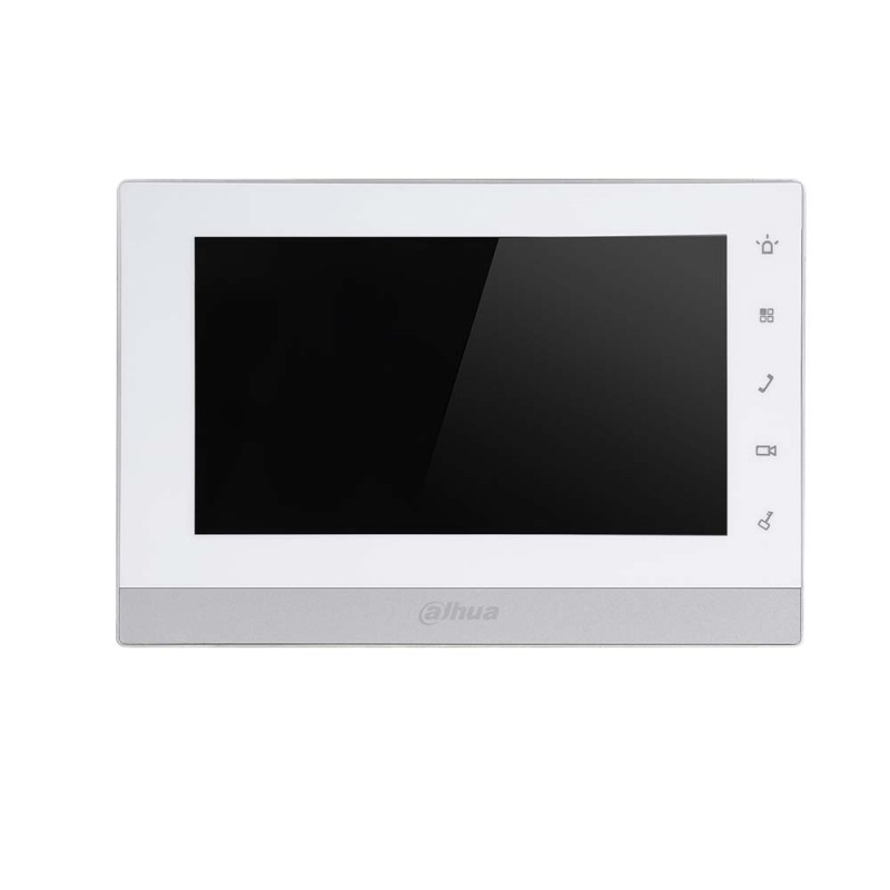 Dahua Touch-Screen-Monitor 7", 2-Draht, weiss - VTH5222CH-S1 - 1