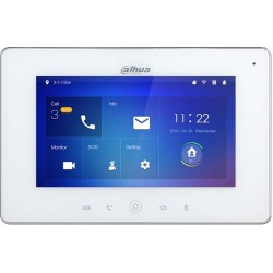 Dahua touch screen monitor 7", WLAN, white - VTH5221DW-S2 - 1