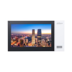 Dahua touch screen monitor 7", 4-wire, IP interface, white - VTH2421FW - 1