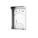 Dahua surface-mounted mounting box, with rain cover, plastic, IP65, silver - VTM09R - 1