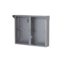 Dahua Aufputz-Montagebox, für 2 x 2 Module, mit Regendach, Metall, silber - VTM54R4 - 1