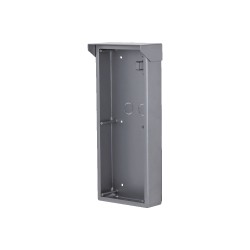 Dahua surface-mounted mounting box, for 3 modules, with rain cover, silver - VTM53R3 - 1