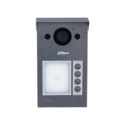 Dahua Outdoor Two-Wire Door Intercom, 2MP, Gray - VTO3312Q-P - 1