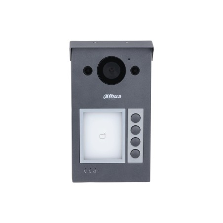Dahua Outdoor Two-Wire Door Intercom, 2MP, Gray - VTO3312Q-P - 1