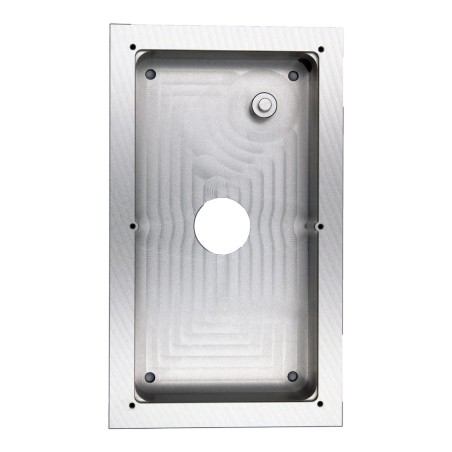 Surface-mounted mounting box, for 2 modules, silver - VTM112 - 1