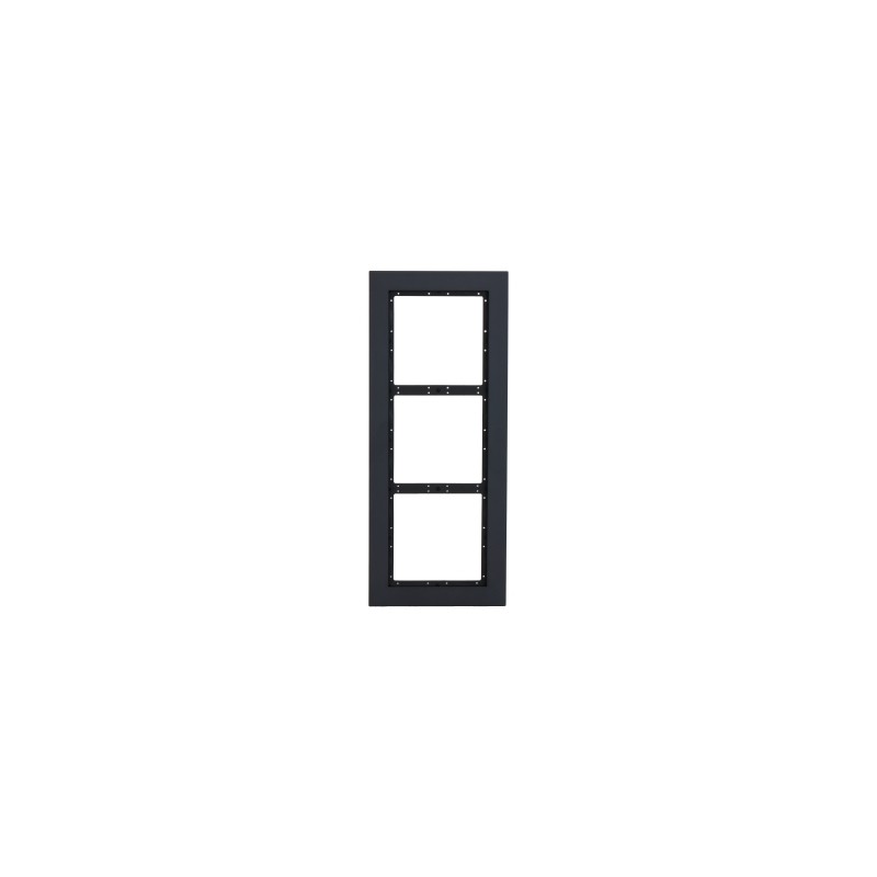 Dahua frame, for 3 modules, black - VTM24P3 - 1